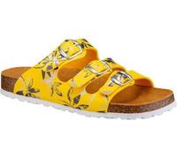 LICO Damen Pantolette Bioline Leave gelb - Gr. - 41