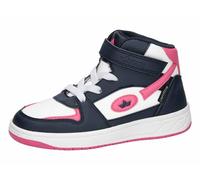 Lico Drop High Kids Sneaker, Weiss/Marine/Pink, 34 EU