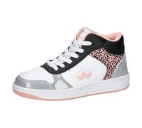 Lico Drop High Sneaker, Weiss/Schwarz/Rosa, 36 EU