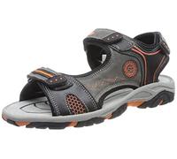 Lico Emil V Sandalen, grau/schwarz/orange, 28 EU