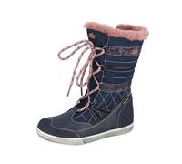 Lico Felisa Mädchen Schneestiefel, marine/rosa, 30 EU