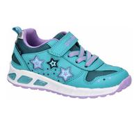 Lico Jungen Mädchen Blinky Girl Blinkschuhe, Türkis/Lila, 29 EU