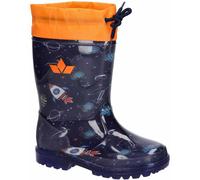 Lico Jungen Unisex Kinder Powerlight W Blinky Gummistiefel, Marine/Orange, 23 EU