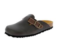 Pantolette LICO "Bioline Clog", Herren, Gr. 48, braun, Synthetik, Schuhe Pantolette (066479-48) braun