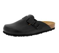 Lico Herren Bioline Clog Pantoletten, Schwarz, 42 EU