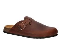 LICO Herren Pantolette Bioline Clog Leather (910136) 42 braun