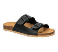 Lico Herren Bioline Man Mules Soft Pantoletten, Schwarz Helle Sohle, 41 EU