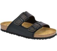 Lico BIOLINE MAN SOFT Herren Pantoletten, Schwarz/ Braun, 45 EU