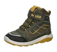 Sneaker LICO "Freizeitschuh Jarek VS", Kinder, Gr. 36, grün, Leder, Schuhe Sneaker (91334238-36) grün