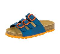 Lico Jungen BIOLINE KIDS Pantoletten, Marine/ Orange, 39 EU