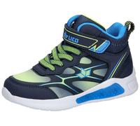 Sneaker LICO "Freizeitstiefel Blinky Boy", Kinder, Gr. 27, blau, Synthetik, Schuhe Sneaker (12807345-27) blau