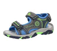 Lico Jungen Emil V Sandalen, Grau Blau Lemon, 32 EU