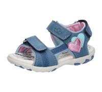Lico Jungen Mädchen Ella V Sandalen, Marine/Rosa, 27 EU