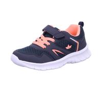 Lico Jungen Mädchen Skip VS Sneaker, Marine/Lachs, 29 EU
