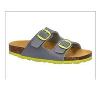 Pantolette LICO "Pantolette Bioline Kids", Mädchen, Gr. 31, grau, Synthetik, Schuhe Pantolette (64777517-31) grau