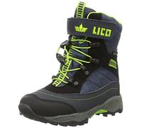 Lico Jungen Sundsvall Vs Schneestiefel, Marine Schwarz Lemon, 35 EU