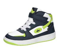 Lico Jungen Unisex Kinder Drop High Kids Sneaker, Weiss/Marine/Lemon, 30 EU