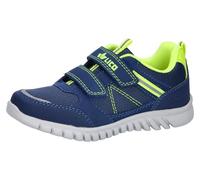 Lico Jungen Unisex Kinder Randy V Sneaker, Marine/Lemon, 30 EU