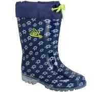 Lico Power Blinky Gummistiefel Jungen, Marine/ Weiß/ Lemon, 27 EU