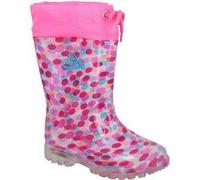 Lico - Gummistiefel POWER BLINKY DOTS in pink/türkis Gr.32