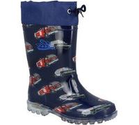 Lico Powerlight W Blinky Jungen Gummistiefel, Marine/ Rot/ Blau, 35 EU