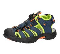 Lico Unisex Kinder Nimbo Sandale, Marine Lemon Orange, 34 EU