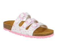 Lico Mädchen Bioline Flaminco Pantoletten, Weiß Rosa, 40 EU