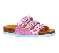 Pantolette LICO "Pantolette Bioline Kids", Kinder, Gr. 34, rosa, Synthetik, Schuhe Schlappen Pantolette (72546237-34) rosa