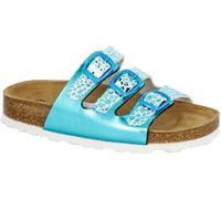 LICO Kinder Pantolette Bioline Trendy blau - Gr. - 36
