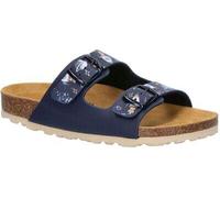 LICO Kinder Pantolette Bioline Universe blau - Gr. - 36