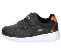 Lico Kinderschuhe Klettschuhe / Slipper anthrazit/orange/blau anthrazit/orange/blau - Gr. - 30