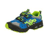 LICO Kinderschuhe Klettschuhe / Slipper blau/schwarz/lemon blau/schwarz/lemon - Gr. - 32