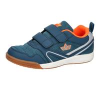 LICO Kinderschuhe Klettschuhe / Slipper petrol/orange petrol/orange - Gr. - 38