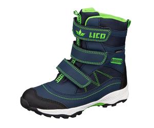LICO Kinderschuhe Stiefel marine/lemon marine/lemon - Gr. - 28