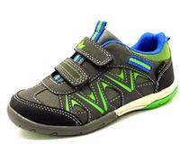 Lico KOLIBRI V H Sneaker, Blau (Anthrazit/Gruen/Blau Anthrazit/Gruen/Blau), 37 EU