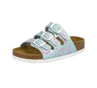 Lico Pantolette Bioline Flower Kids 39 grün Mädchen Teenschuhe Unisex 39 grün