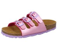 Lico Mädchen Bioline Kids Pantoletten (28 EU, Rosa Lila, numeric_28)