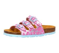 Pantolette LICO "Pantolette Bioline Kids", Damen, Gr. 33, rosa, Synthetik, Schuhe Schlappen Pantolette (72546237-33) rosa