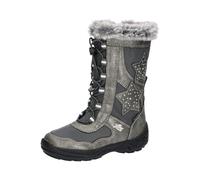 Lico Mädchen Cathrin Schneestiefel, Grau Silber, 33 EU