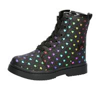 Lico Isalie Mode-Stiefel, Schwarz/Bunt, 36 EU