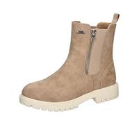 Lico Mädchen Stiefel Trendstiefel Nadine, Beige, 35 EU