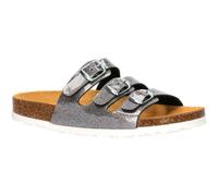 LICO Mädchen Pantolette Bioline Kids Glitter (560321) 26 Silber