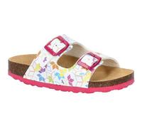 Lico Unisex Kinder Bioline Rocky Pantoletten, Weiss Bunt, 29 EU