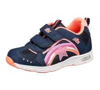 Lico Mädchen Rainbow V Blinky Sneaker, marine/lachs, 29 EU