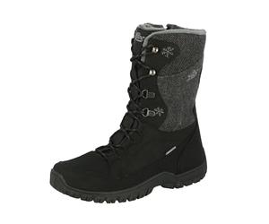 Lico MAIKE Damen Schneestiefel, Schwarz/ Grau, 42 EU
