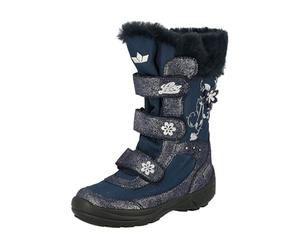 Lico Mary V Mädchen Schneestiefel, Marine/ Silber, 40 EU