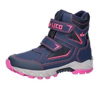 Lico Mauno V Mädchen Schneestiefel, marine/pink, 28 EU