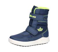 Lico Jungen Schneestiefel Namsos V marine/lemon Textil & Synthetik Gr. 35