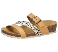 Lico Damen Natural Glitter Hausschuhe, beige, 41 EU