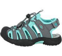 Lico Nimbo Kinder Zehenschutzsandalen grau türkis grau türkis 35 grau türkis 35